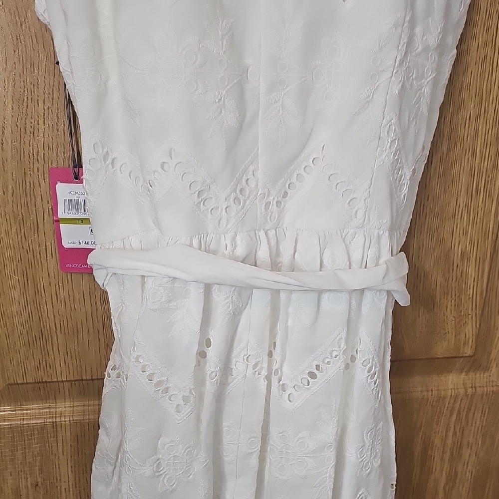 Vince Camuto White Lace Mini Dress - Picture 10 of 11